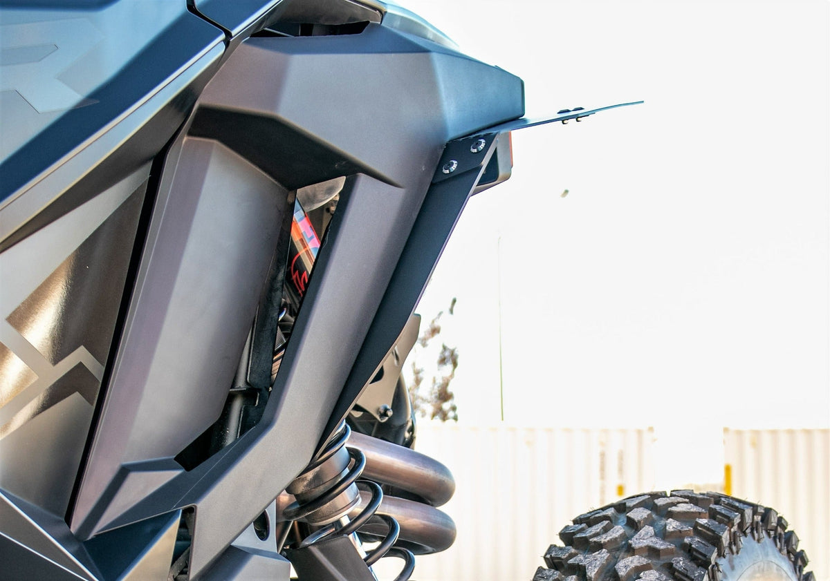 2022 Polaris RZR Pro R Ft Rokblokz Fender Kit - rear fender from front