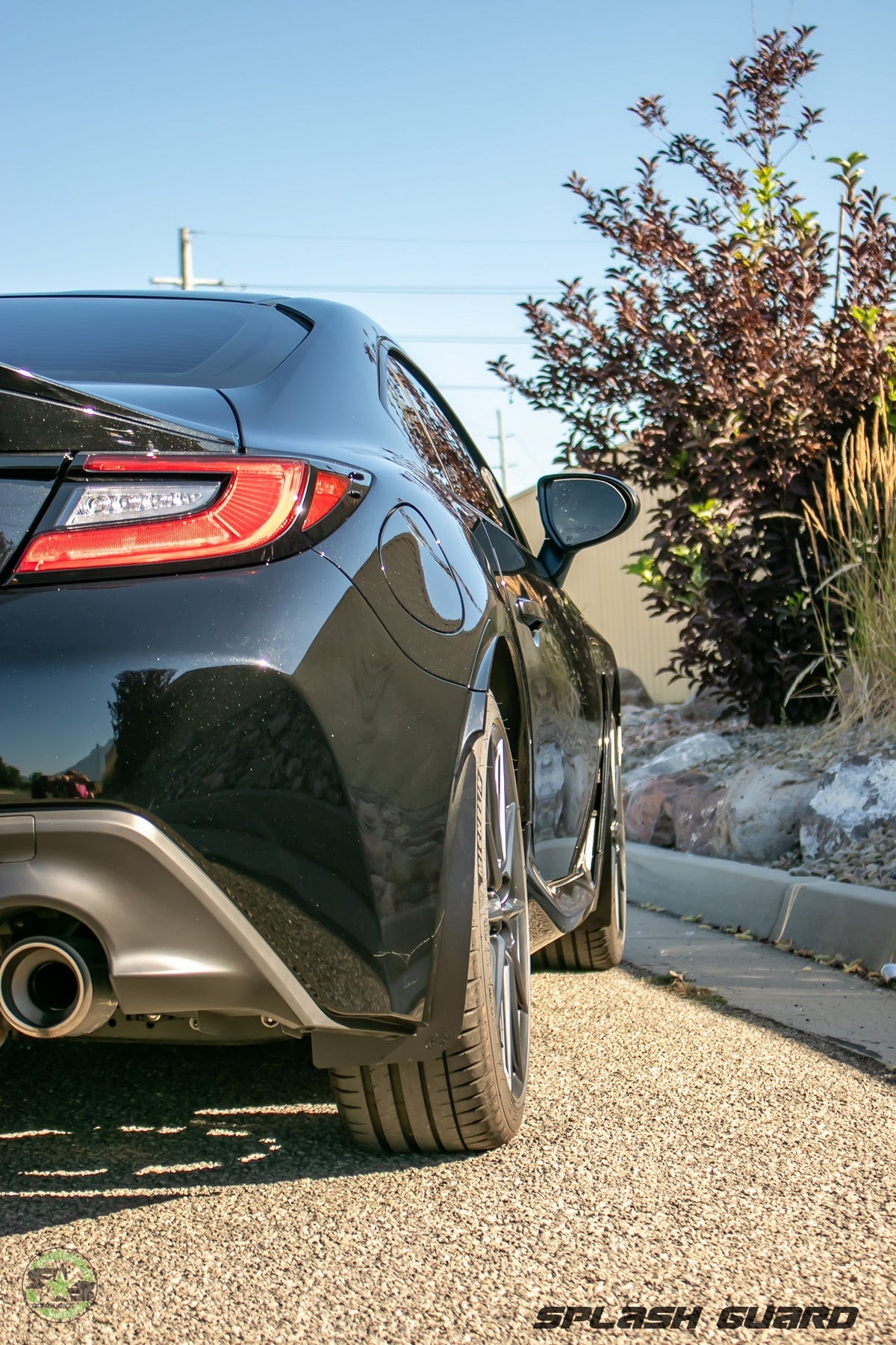 2022 Toyota GR86 FT Rokblokz Splash Guards - side