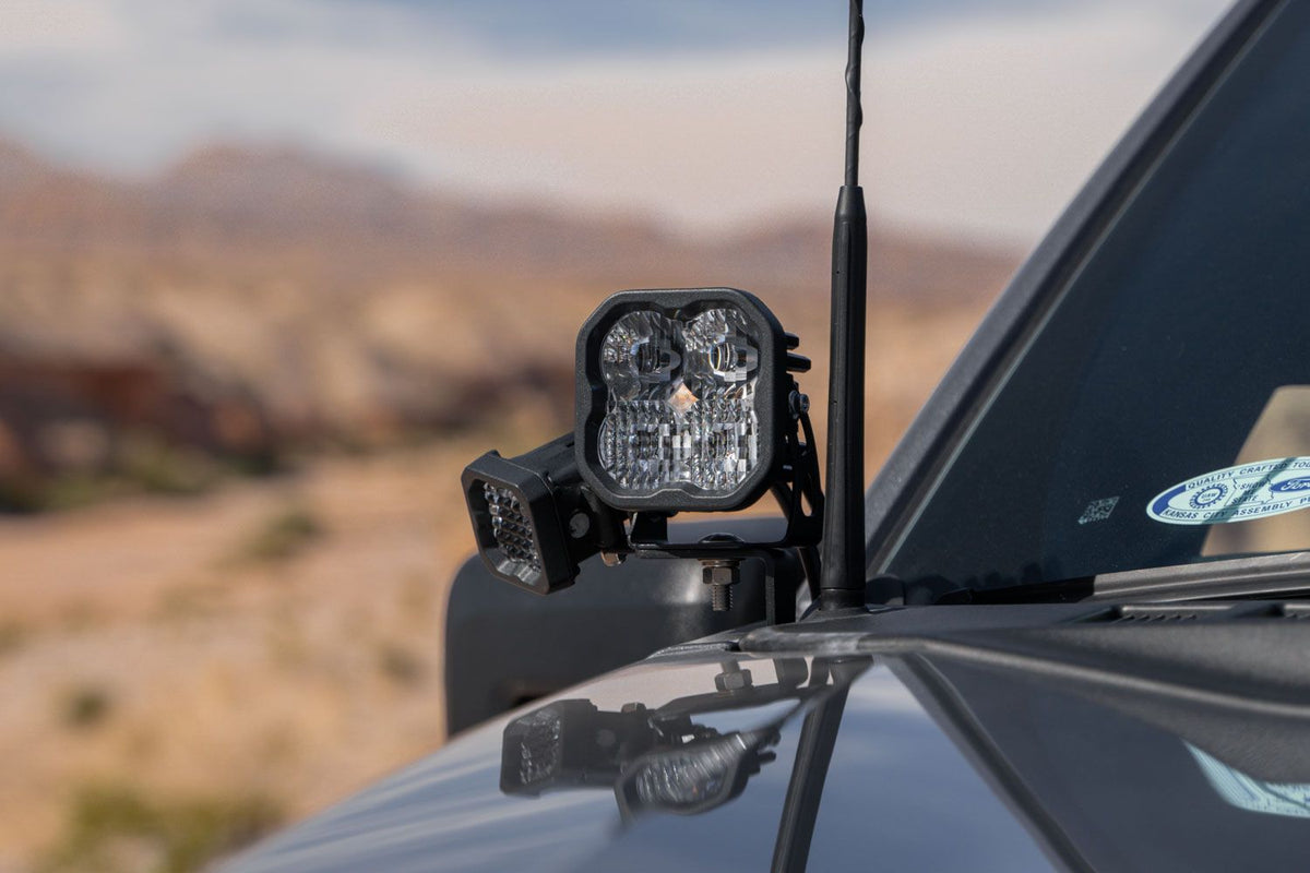 Diode Dynamics 21-22 Ford F-150 SS3 Stage Series Backlit Ditch Light Kit - Pro White Combo - DD7371