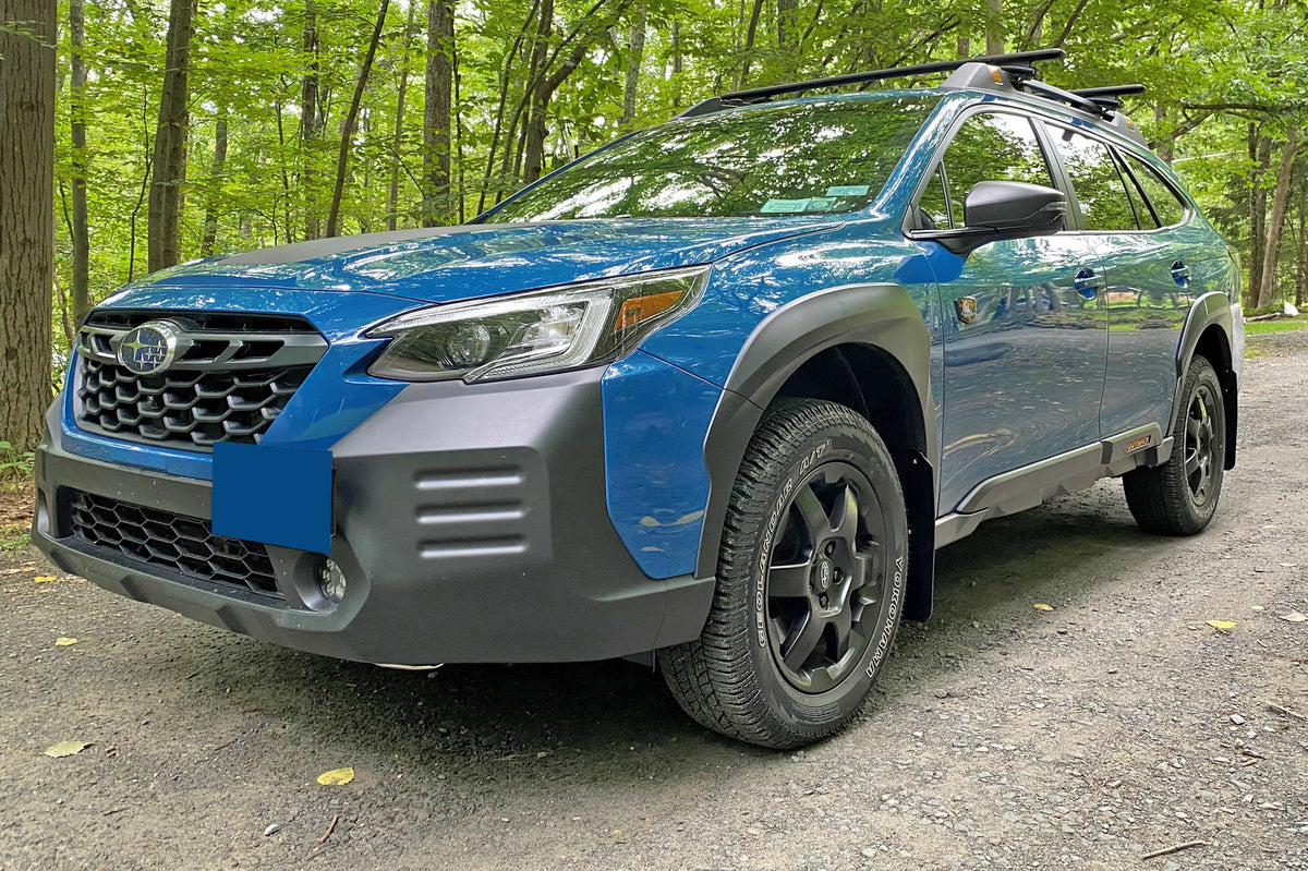 Rally Armor 22-25 Subaru Outback Wilderness Red Mud Flap White Logo - MF76-UR-RD/WH