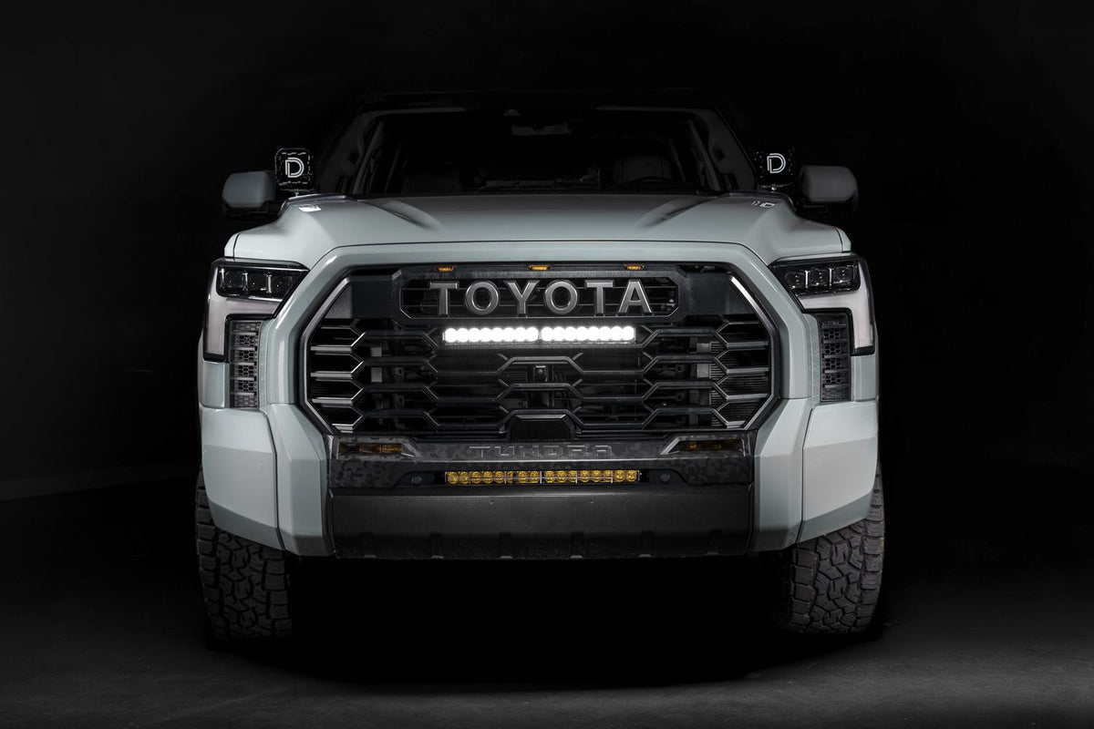 Diode Dynamics 2022-2026 Toyota Tundra Pro Grille SS20 Pro LED Kit White Combo 6000K - DD8664