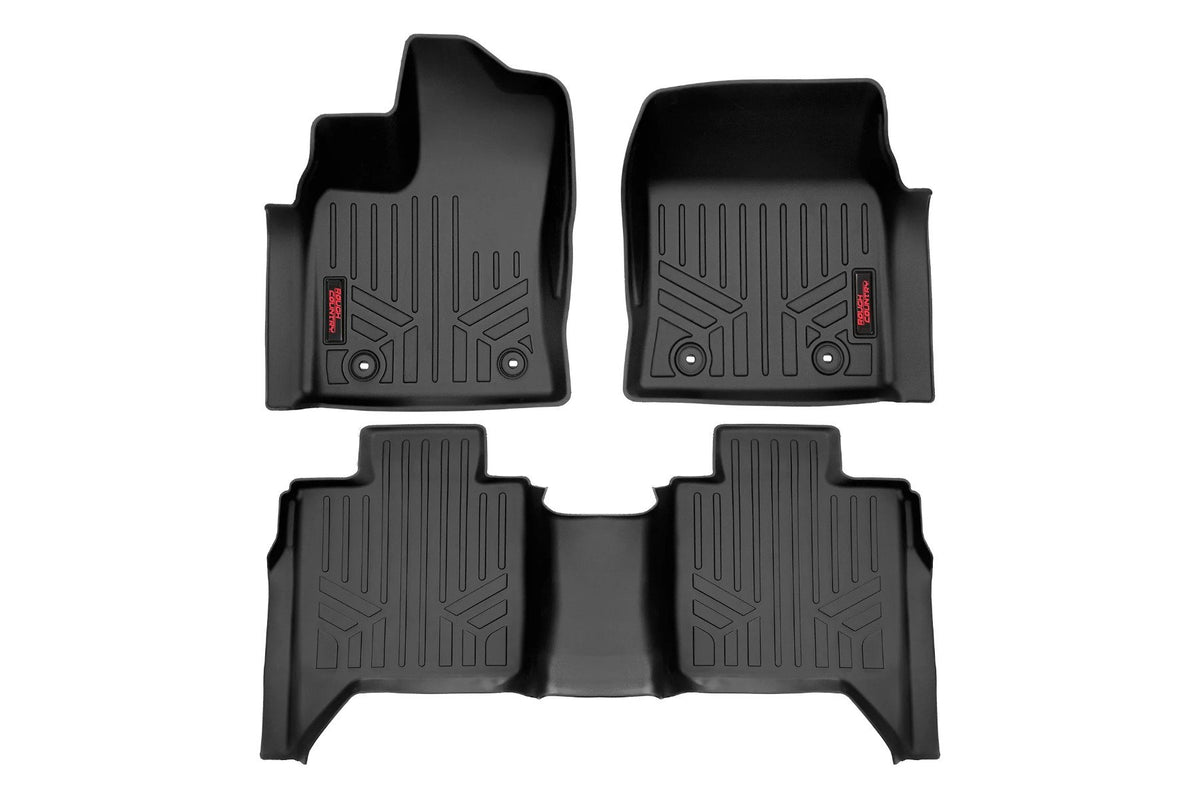 Floor Mats | FR &amp; RR | CrewMax | Toyota Tundra 2WD/4WD (2022-2024)