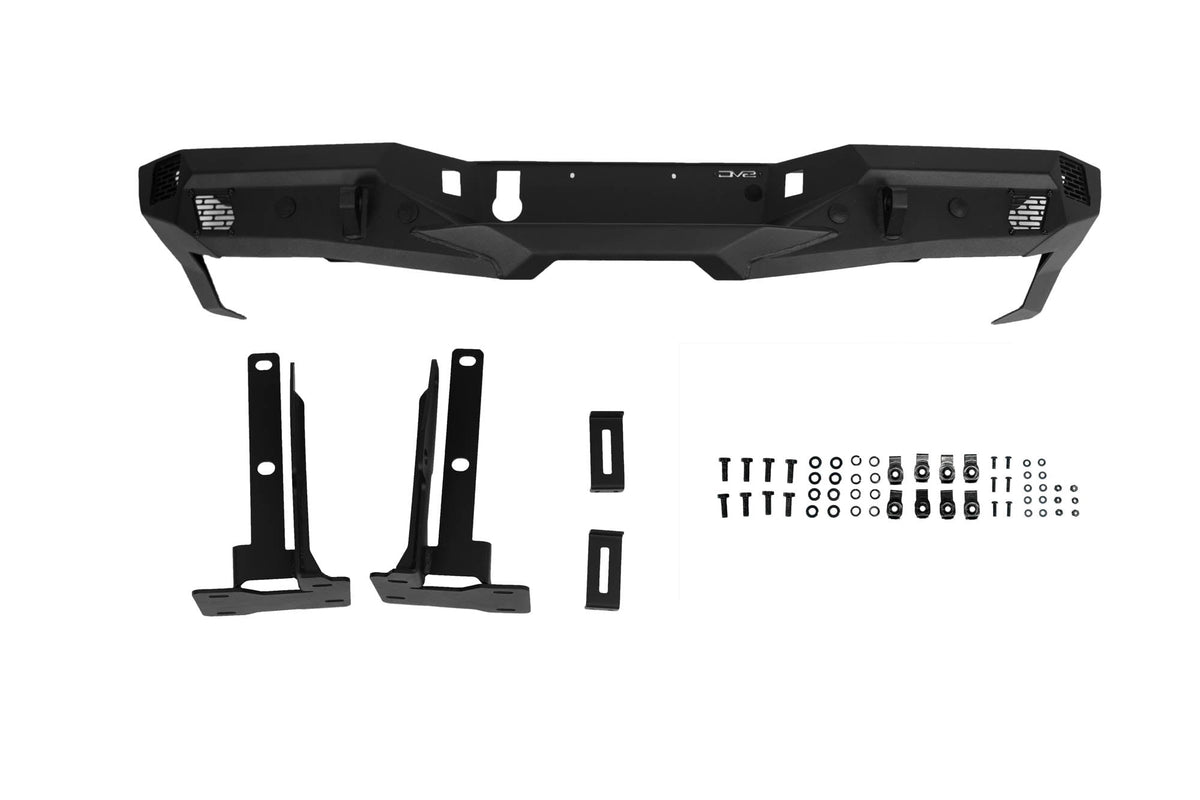 DV8 Offroad - 2023-2026 Chevy Colorado & GMC Canyon | Spec Series Rear Bumper - RBCS3-02