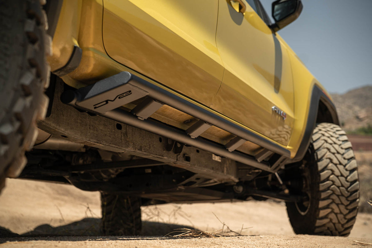 DV8 Offroad - 2023-2025 Chevy Colorado & GMC Canyon Rock Sliders - SRCS3-02