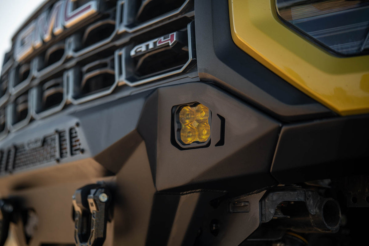 DV8 Offroad - 2023-2026 GMC Canyon Spec Series Front Bumper - FBGC3-01