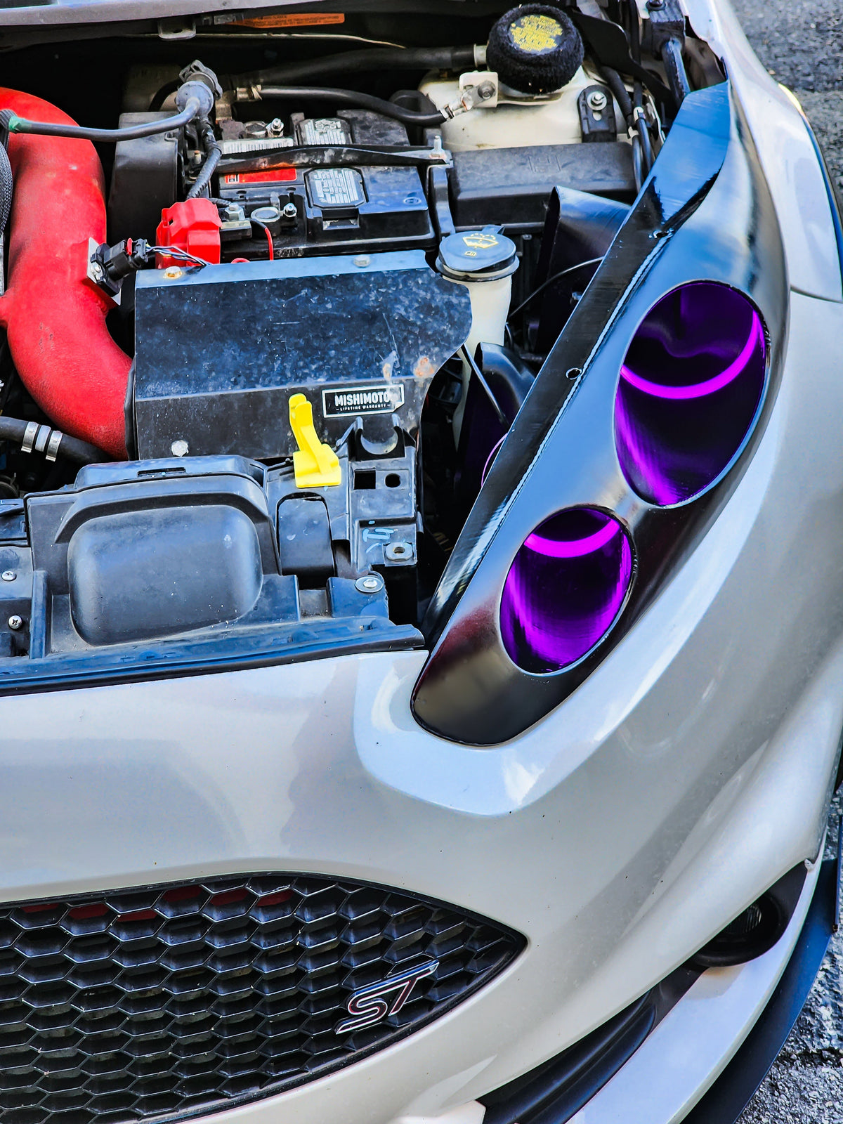 2014-2019 Ford Fiesta ST (MK7/MK7.5) Headlight Ram Air Intake