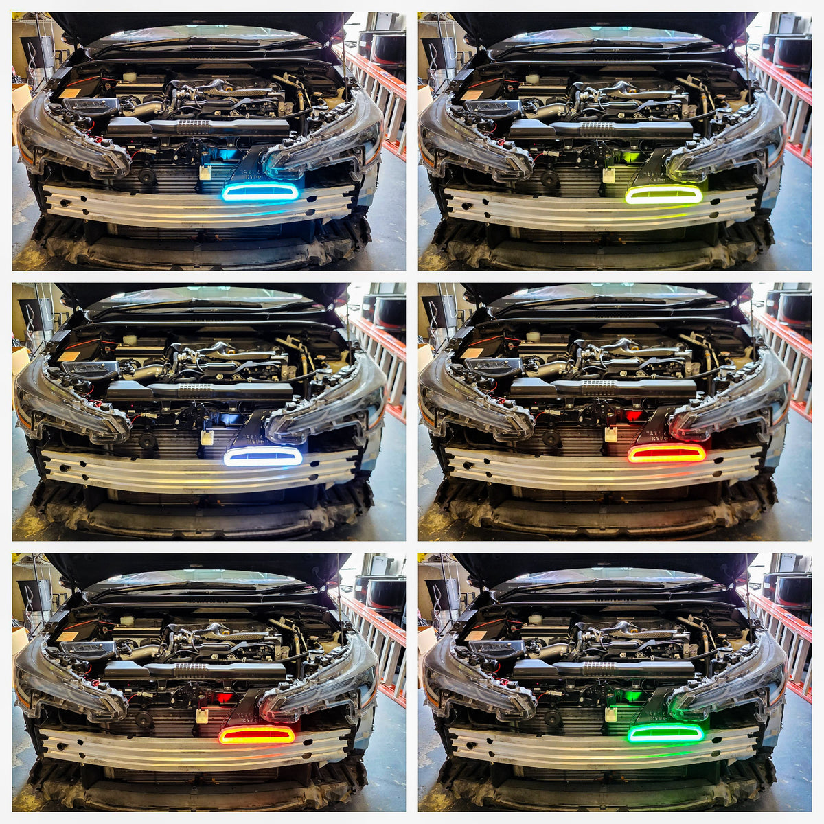 Velossa Tech - 2023+ Toyota GR Corolla BIG MOUTH &quot;LIT KIT&quot; Ram Air Intake Snorkel PLUS High Flow Induction