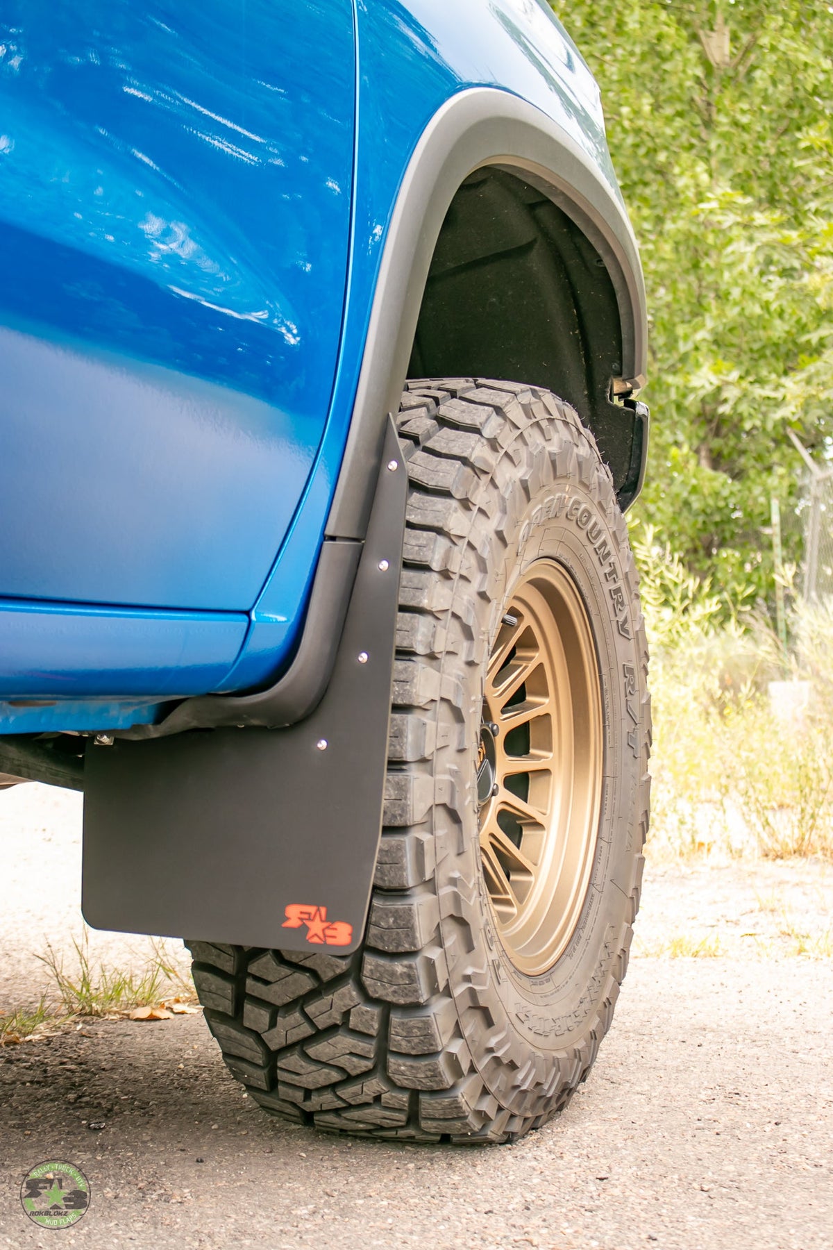 RokBlokz - Chevrolet Silverado 1500 ZR2 2022+ Mud Flaps