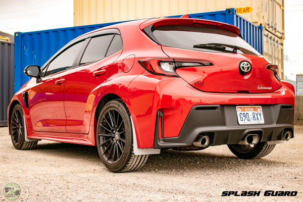 RokBlokz - Toyota GR Corolla 2023+ Splash Guards for 2023-2025 Toyota GR Corolla - front view