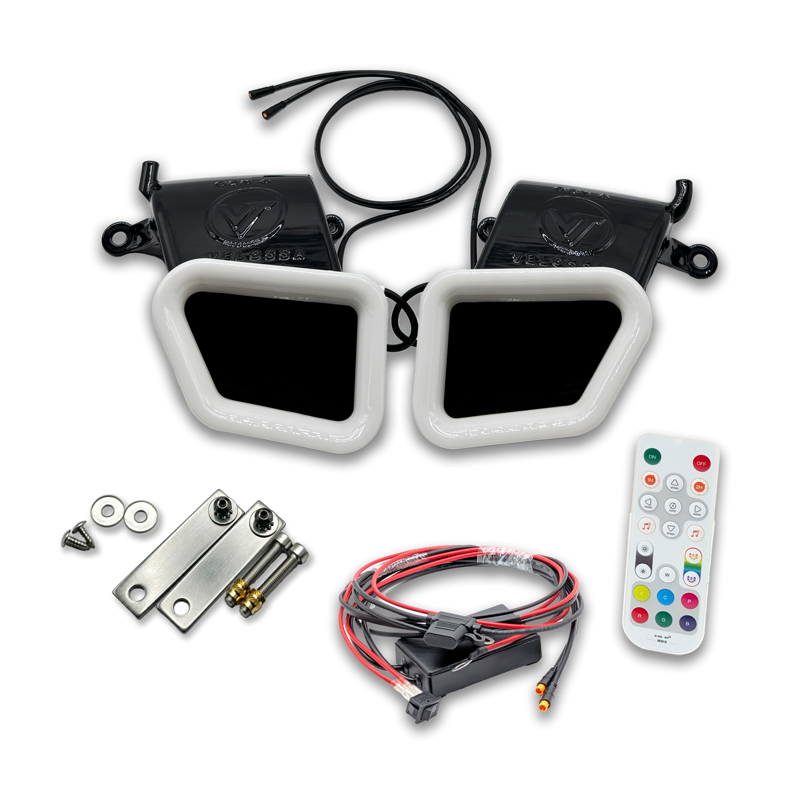 2023+ Acura Integra (Base/A-Spec/Type S) Dual BIG MOUTH LIT KIT Ram Air Intake Snorkels