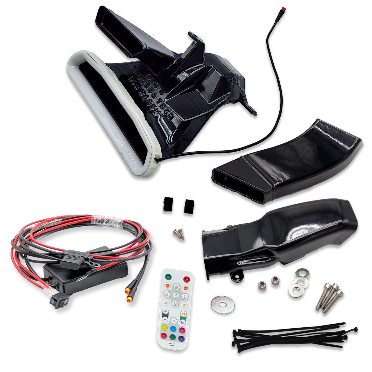 2023+ Toyota GR Corolla BIG MOUTH LIT KIT Ram Air Intake Snorkel PLUS High Flow Induction