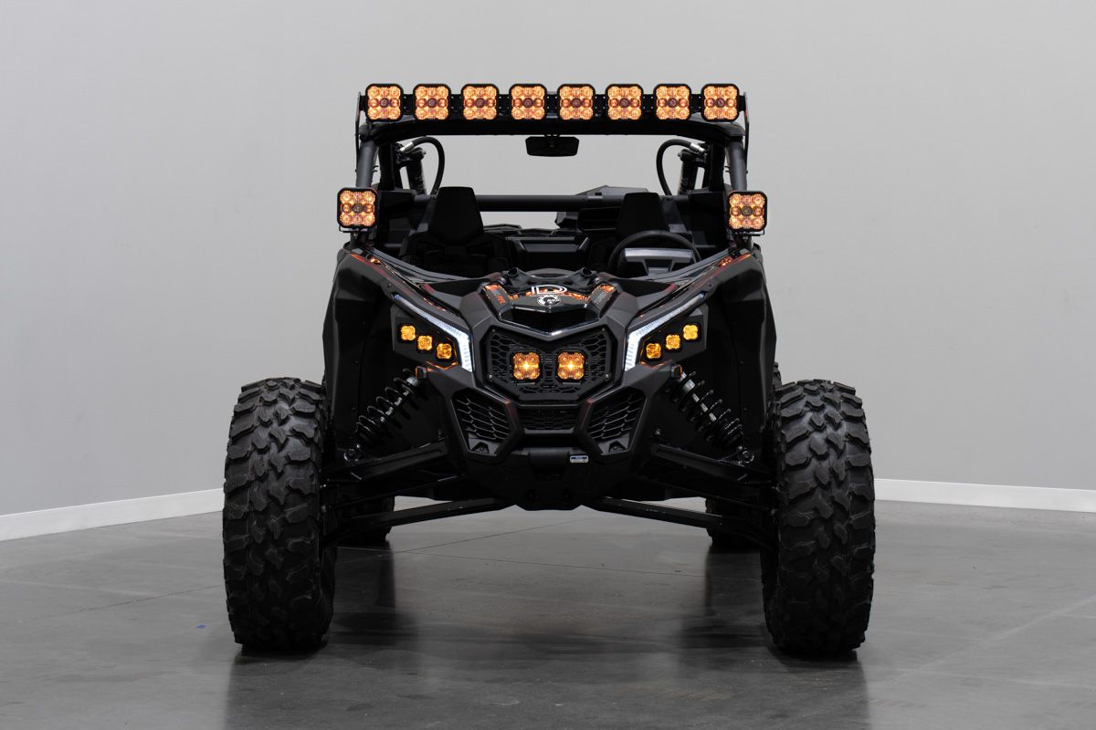 Diode Dynamics 17-24 Can-Am Maverick X3 Stage Series LED Grille Kit - Pro Yellow Fog - DD7885