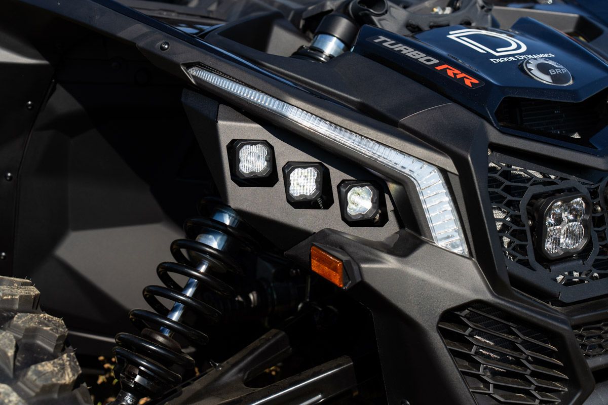 Diode Dynamics 17-24 Can-Am Maverick X3 C1 Headlamp Kit - Sport White ABL (Pair) - DD7887