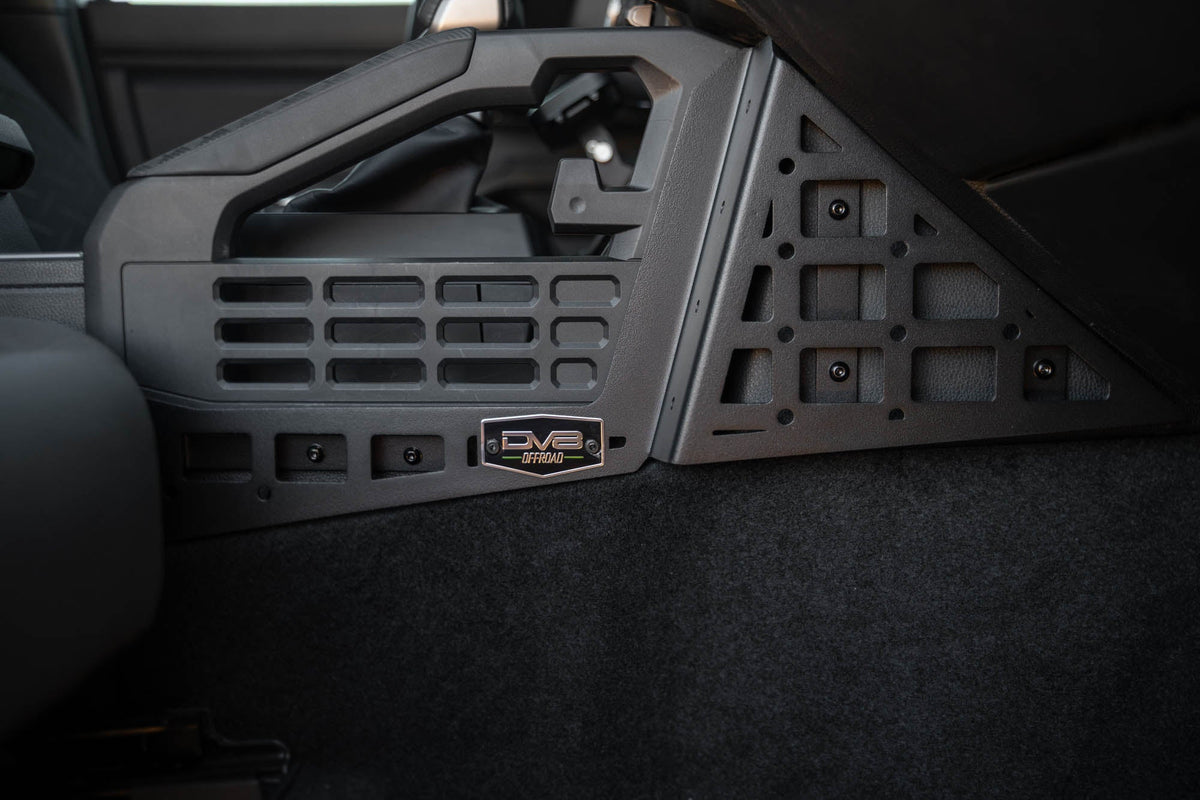 DV8 Offroad - 2024-2026 Toyota Tacoma & 4Runner | Center Console Molle Panels & Digital Device Mount - CCT1-02