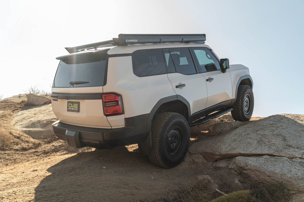DV8 Offroad - 2024+ Toyota Land Cruiser OE Plus Side Steps - SRTL4-01