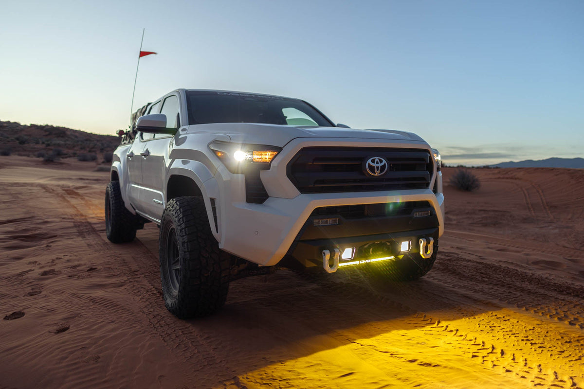 DV8 Offroad - 2024-2026 Toyota Tacoma | Centric Front Bumper - FBTT1-08