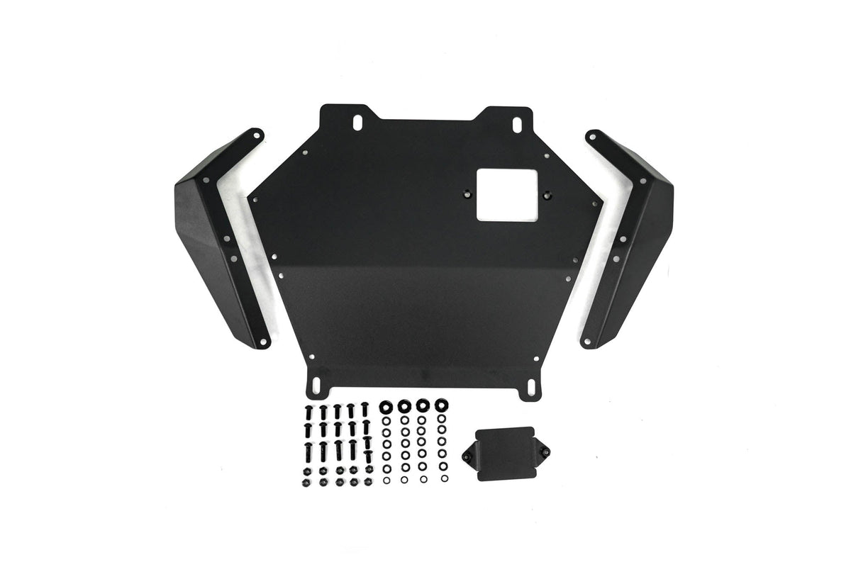 DV8 Offroad - 2024-2026 Toyota Tacoma, 4Runner, & Land Cruiser Rear Belly Skid Plate - SPTT1-09