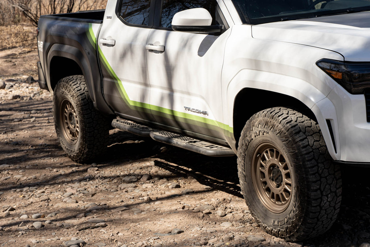 DV8 Offroad - 2024-2026 Toyota Tacoma Double Cab OE Plus Side Steps - SRTT1-03