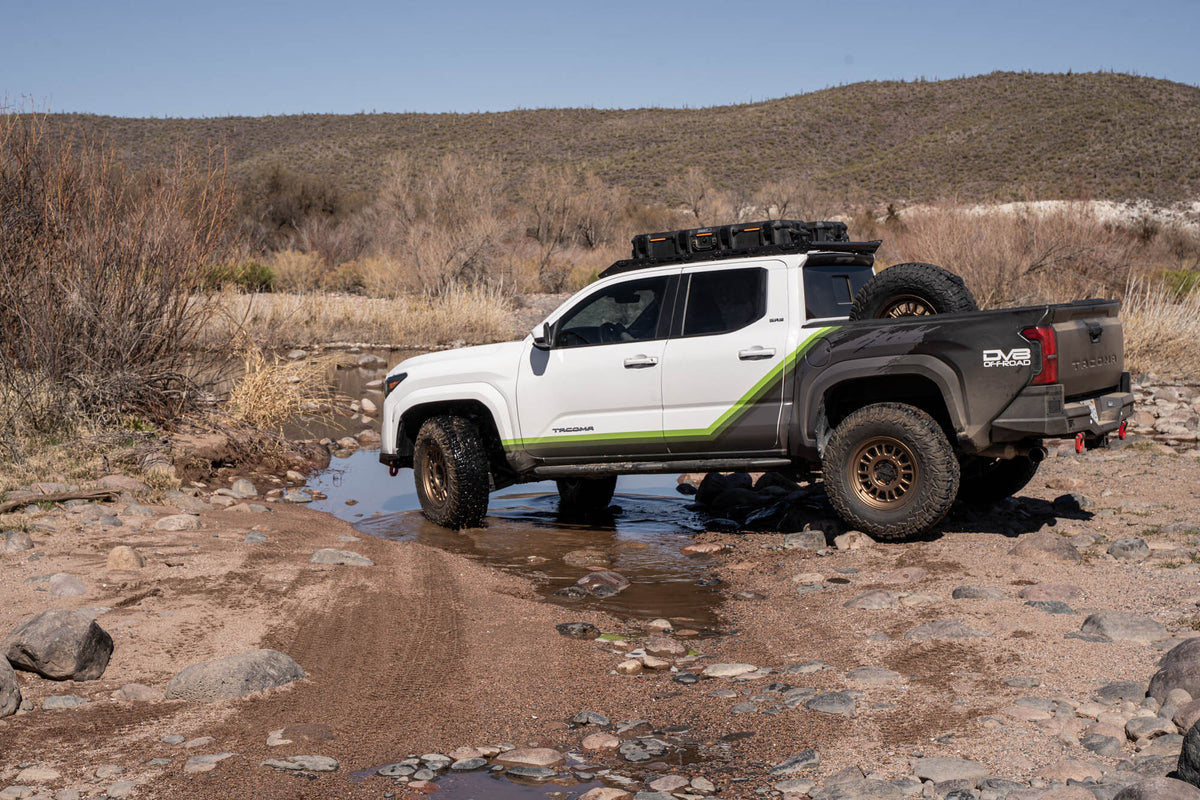 DV8 Offroad - Truck Bed Universal Tire Carrier & Accessory Mount - UNBM-01