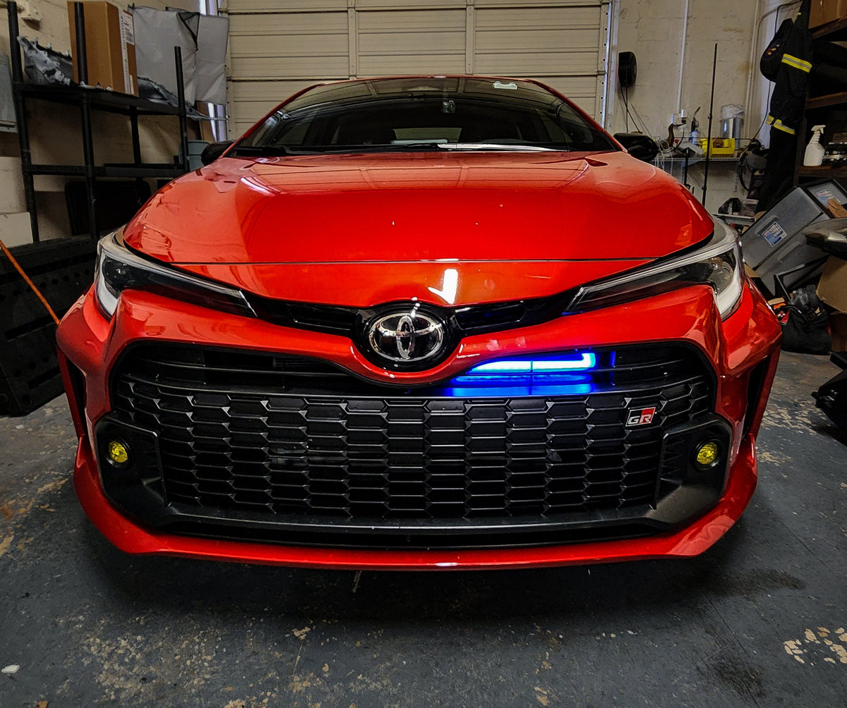 Velossa Tech - 2023+ Toyota GR Corolla BIG MOUTH &quot;LIT KIT&quot; Ram Air Intake Snorkel PLUS High Flow Induction