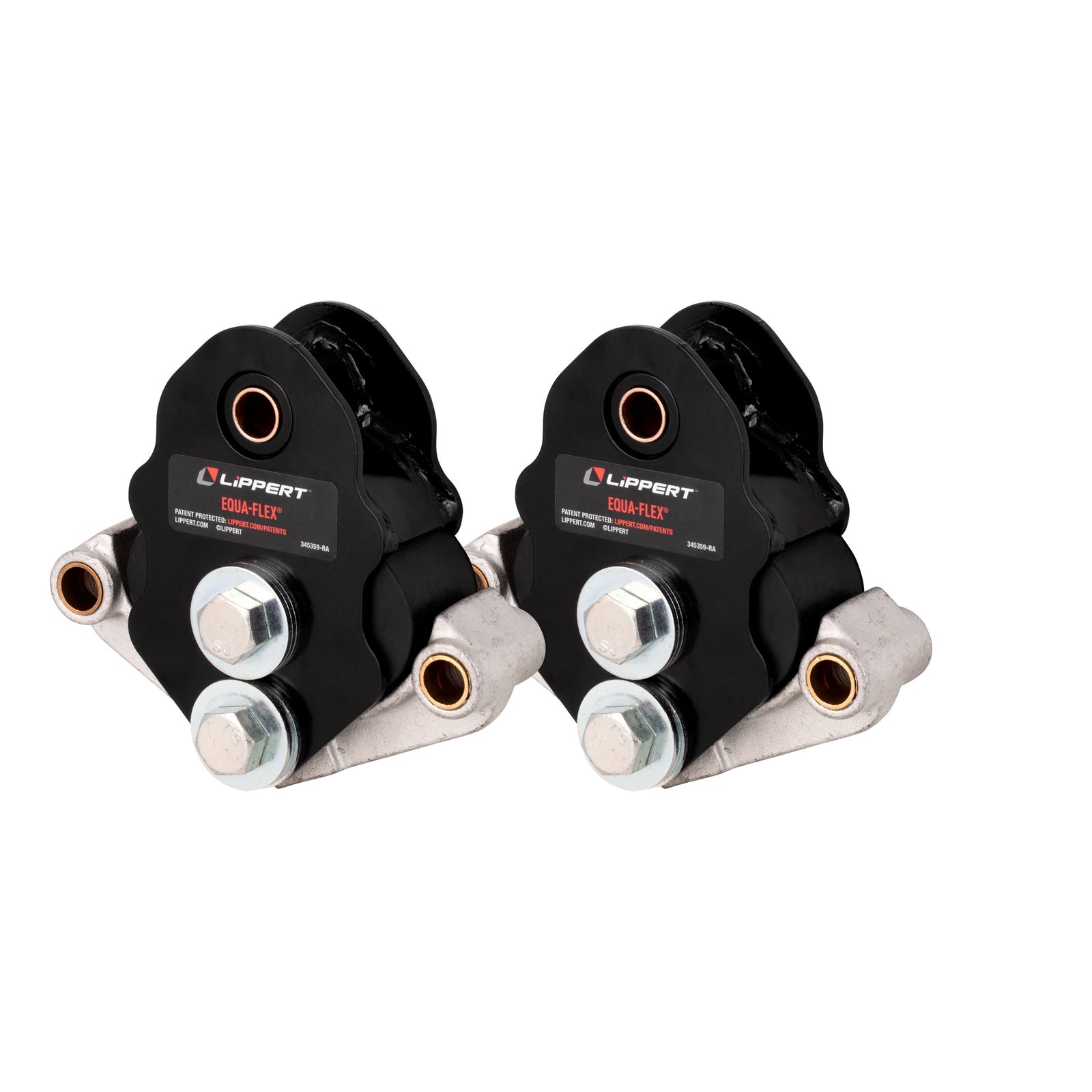 Lippert 2024114953 Equa-Flex Rubberized Equalizer Tandem Axle Kit for 4,000 to 6,000-lb. Axles