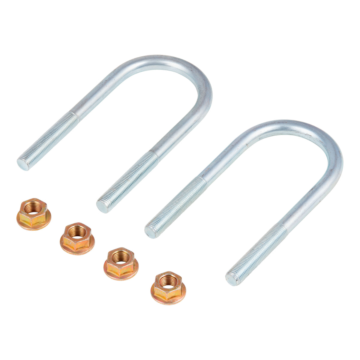 Lippert 2024117444 Trailer Axle U-Bolt & Nut Kit, 2,200-lb. Axles, 1-3/4" Axle Tube, 3/8"-24 Thread Size, 4-3/8" Length