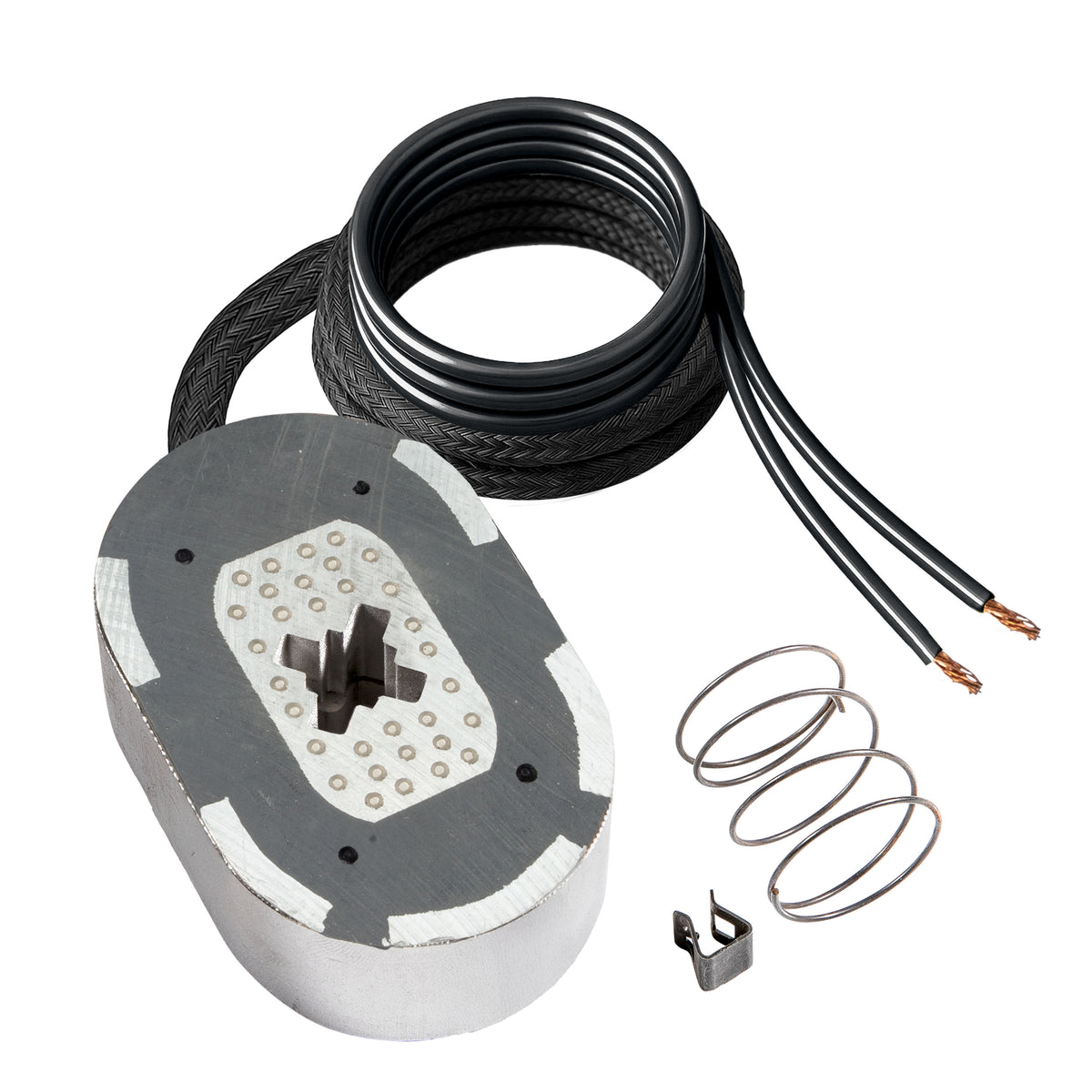 Lippert 2024120113 Electric Trailer Brake Magnet Kit, 5,200-7,000-lb. Axles, 12" x 2" Brakes, Black Lead Wire