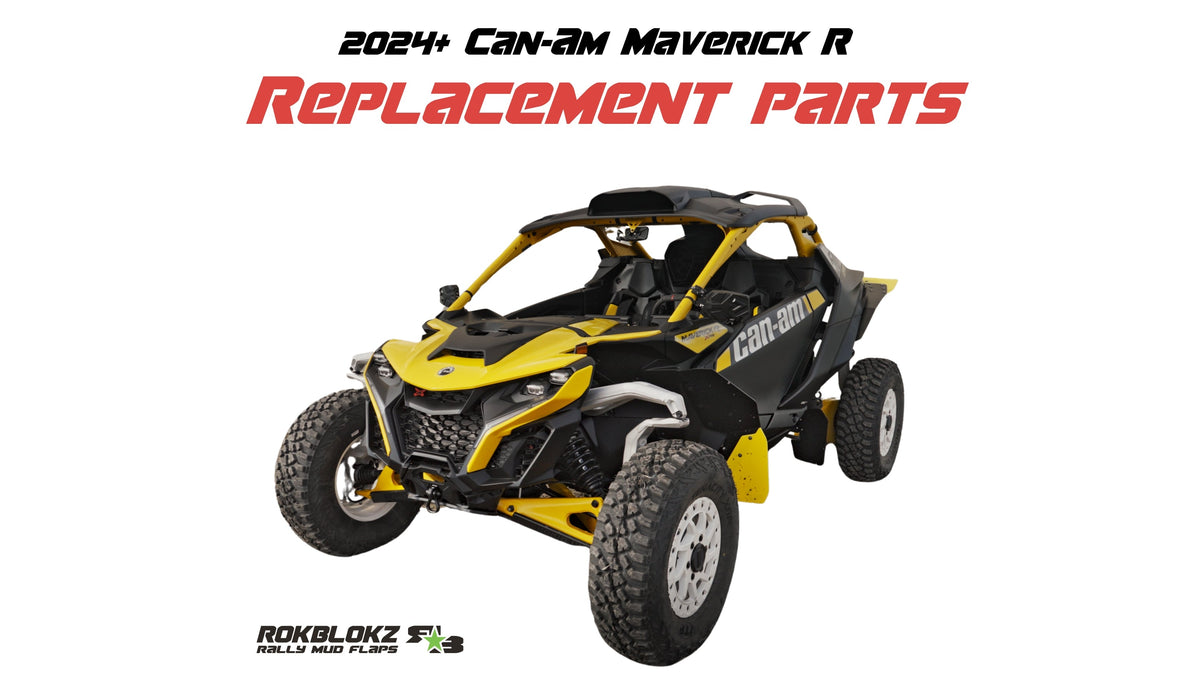 RokBlokz Maverick R Replacement Accents & Trailing Arm Flaps