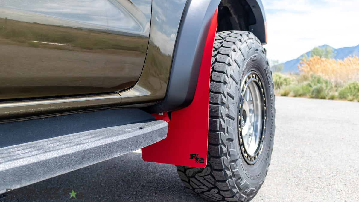 RokBlokz - Ford Ranger RAPTOR 2024+ High Clearance Mud Flaps