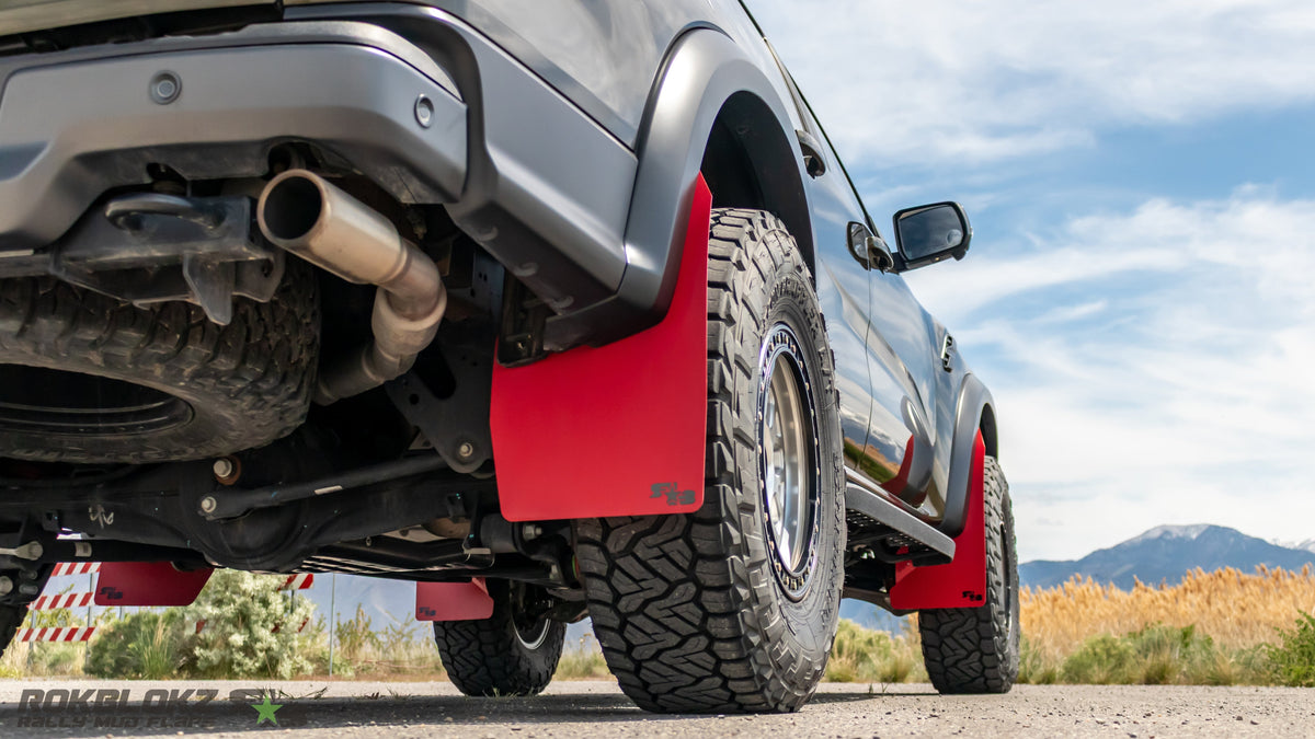 RokBlokz - Ford Ranger RAPTOR 2024+ High Clearance Mud Flaps