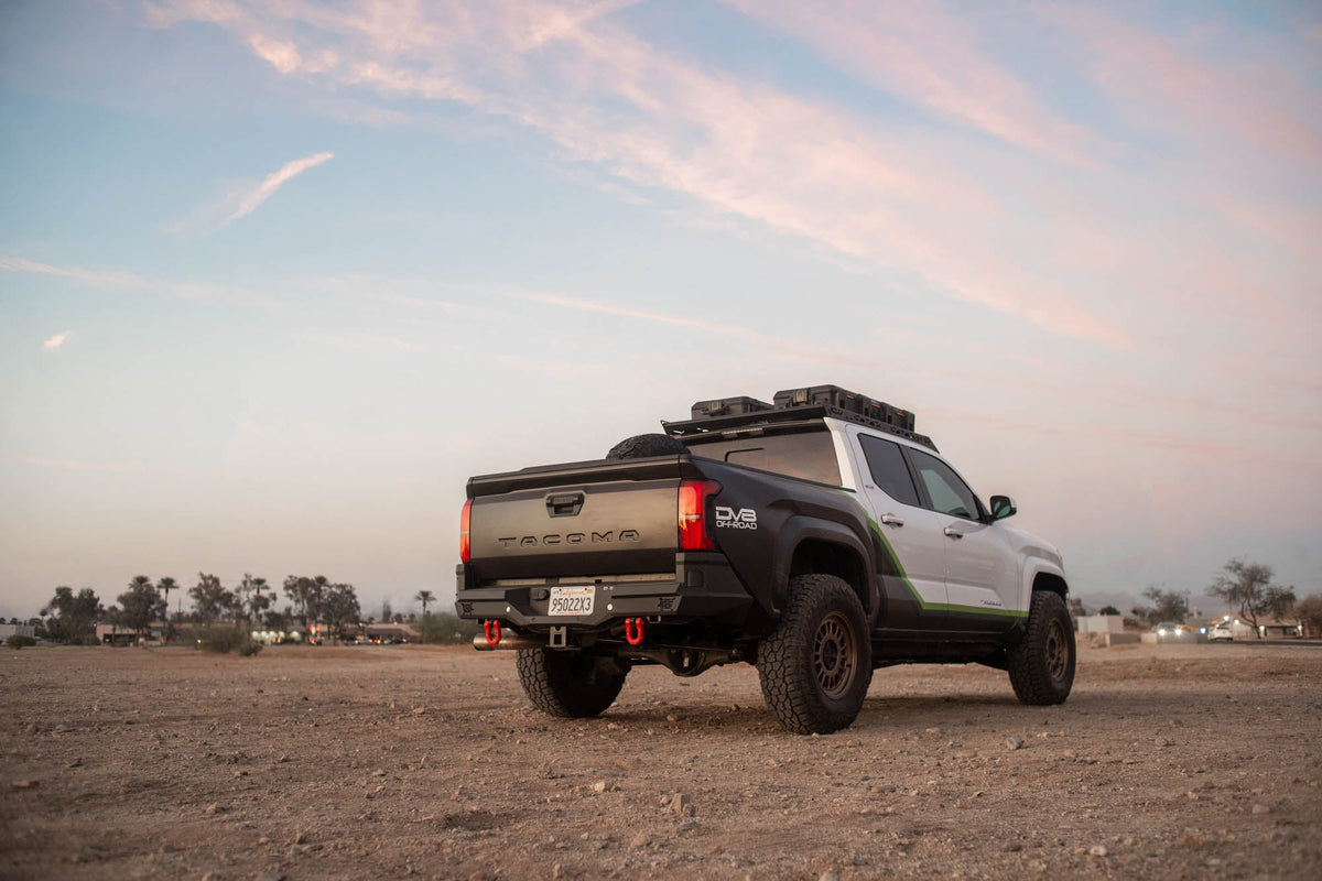 DV8 Offroad - 2024-2026 Toyota Tacoma Spec Series Rear Bumper - RBTT1-08