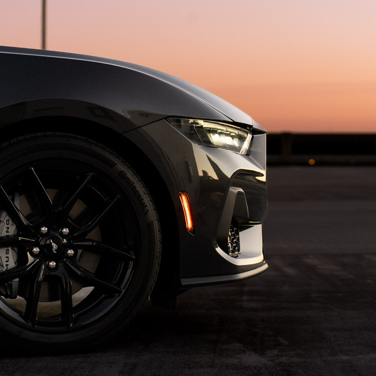 Form Lighting 2024+ Mustang LED Sidemarkers Smoked (set) - FL0091