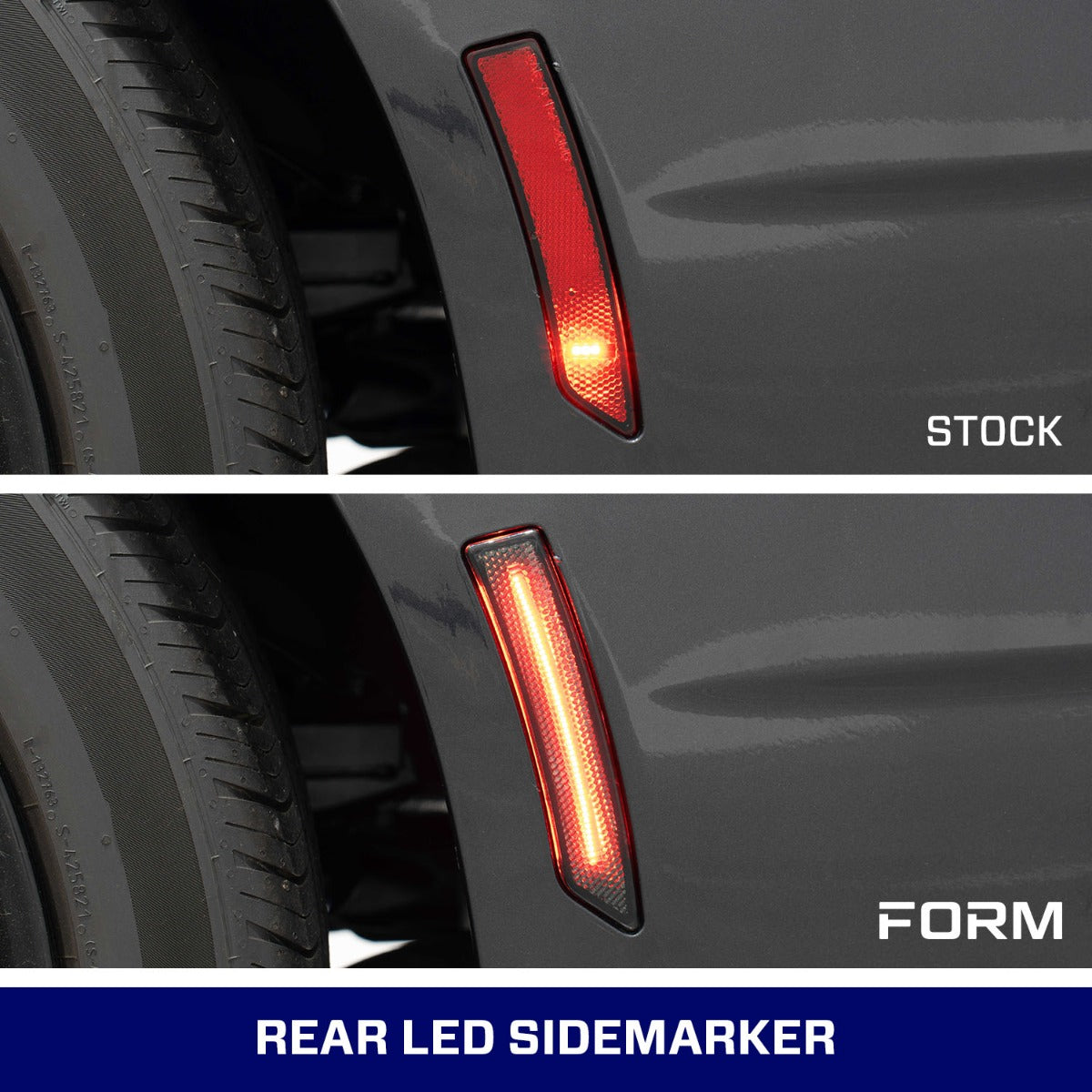 Form Lighting 2024+ Mustang LED Sidemarkers OEM (set) - FL0090