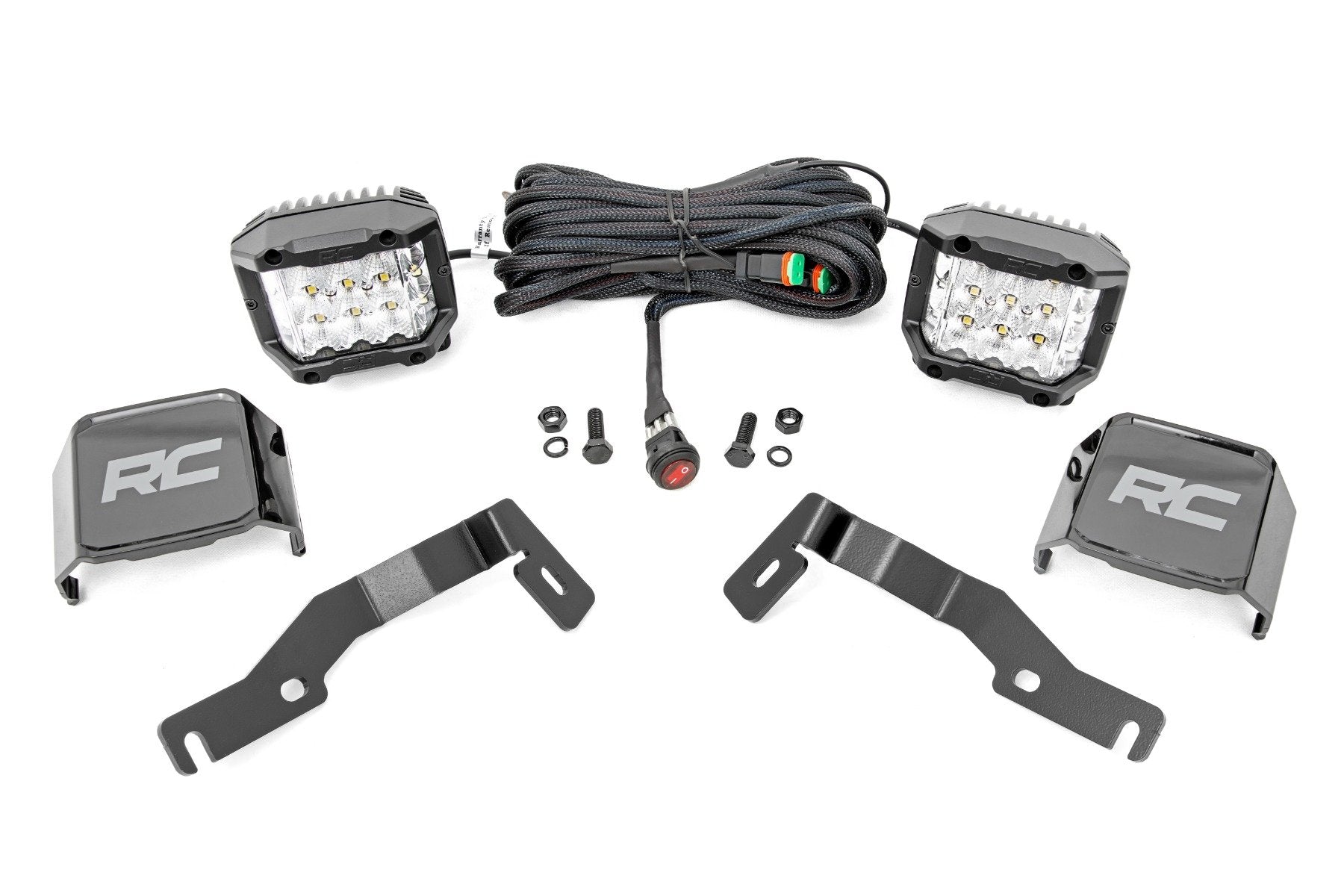 LED Light Kit | Ditch Mount |  3" OSRAM | Wide | Toyota Tacoma 2WD/4WD (2024)