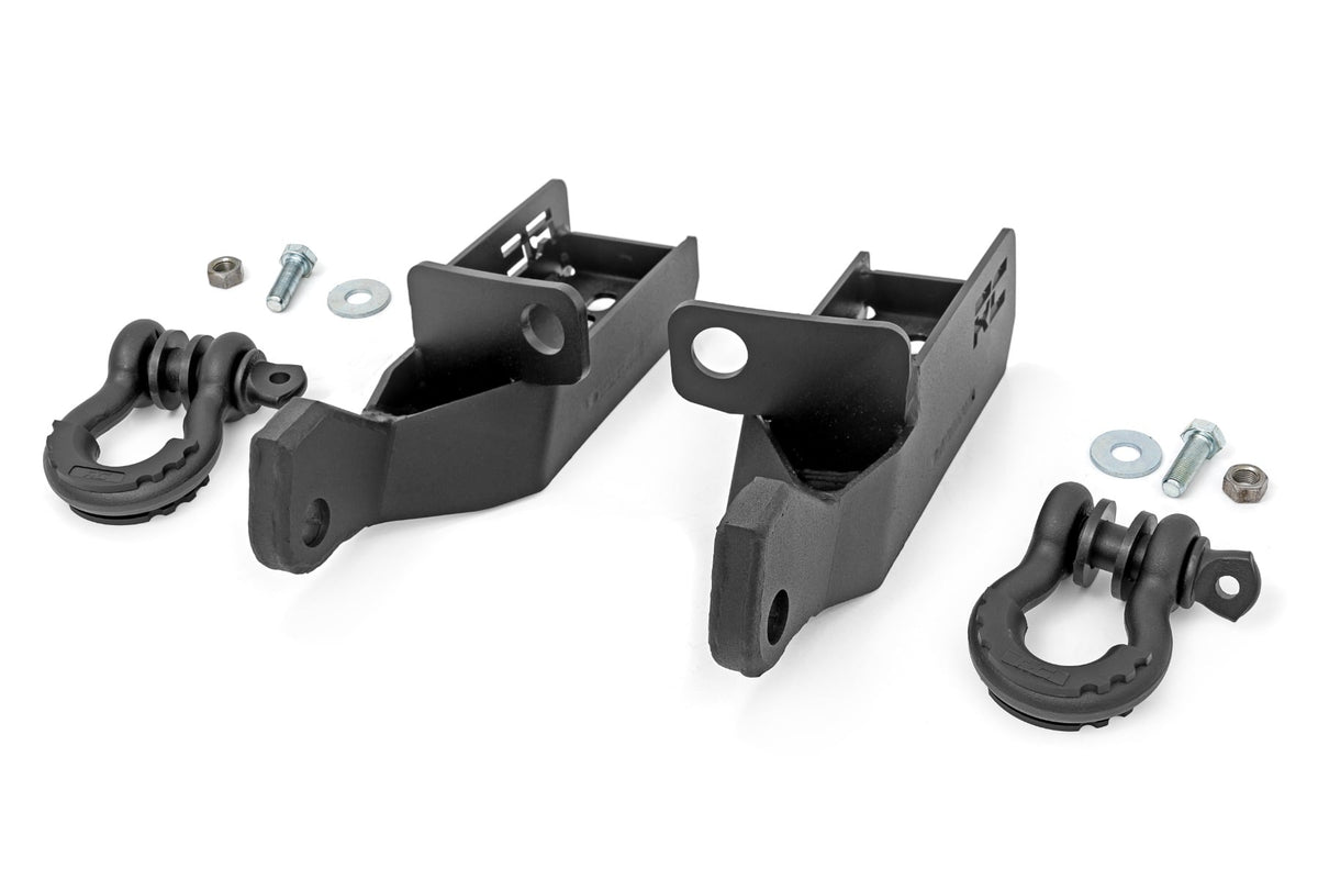 Rough Country - Front Shackle Kit - D-Ring Combo - Toyota Tacoma 2WD/4WD (2024-2025) - 73126 for 2024 Toyota Tacoma - close-u
