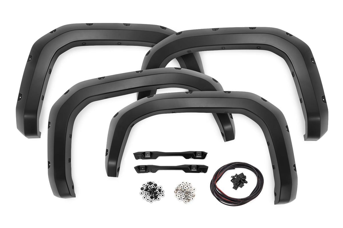 Rough Country - Pocket Fender Flares - 4Z2 Mudbath - Toyota Tacoma 2WD/4WD (2024-2026) - F-T12421-4Z2
