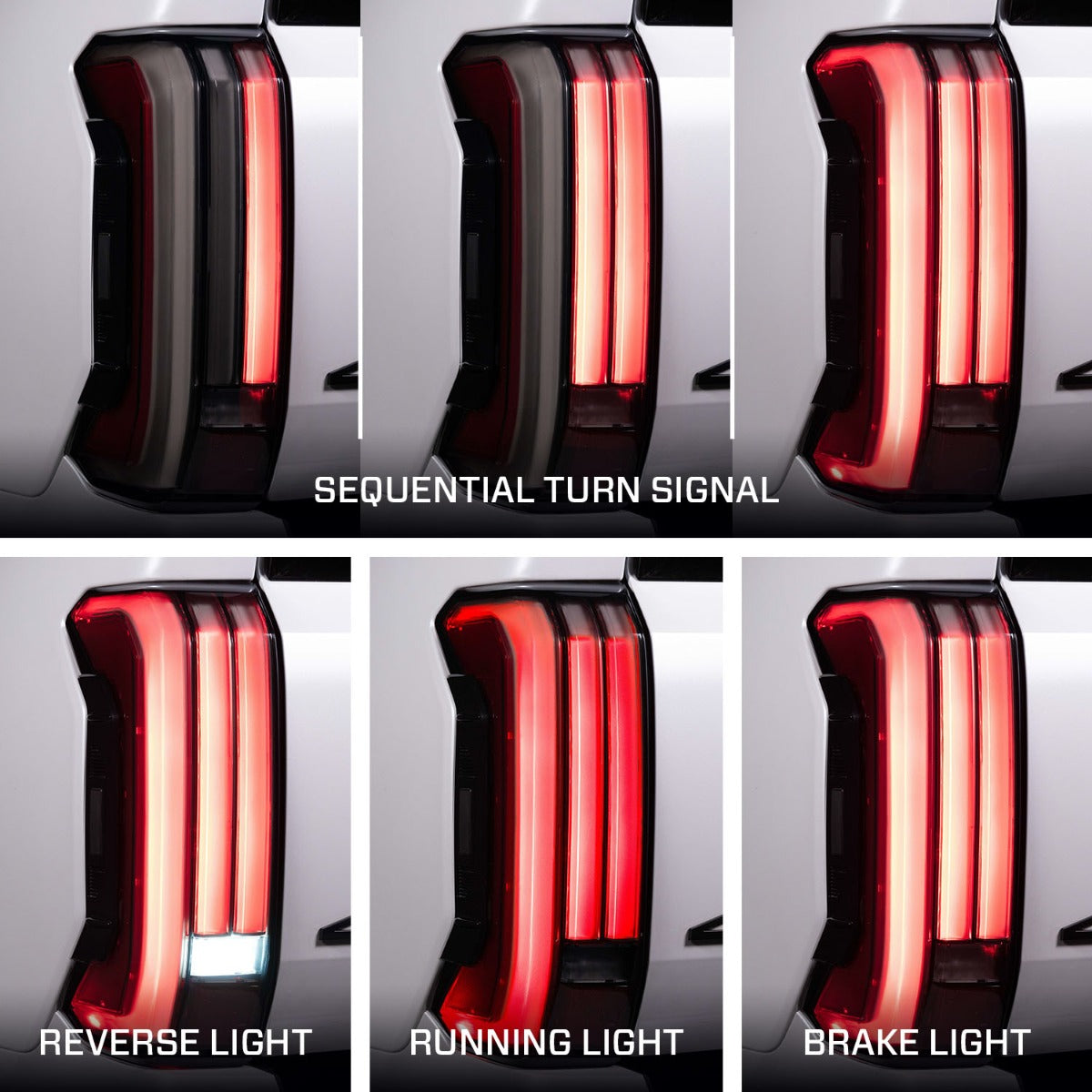 Form Lighting 2022-2025 Toyota Tundra LED Tail Lights Red (Pair) - FL0078