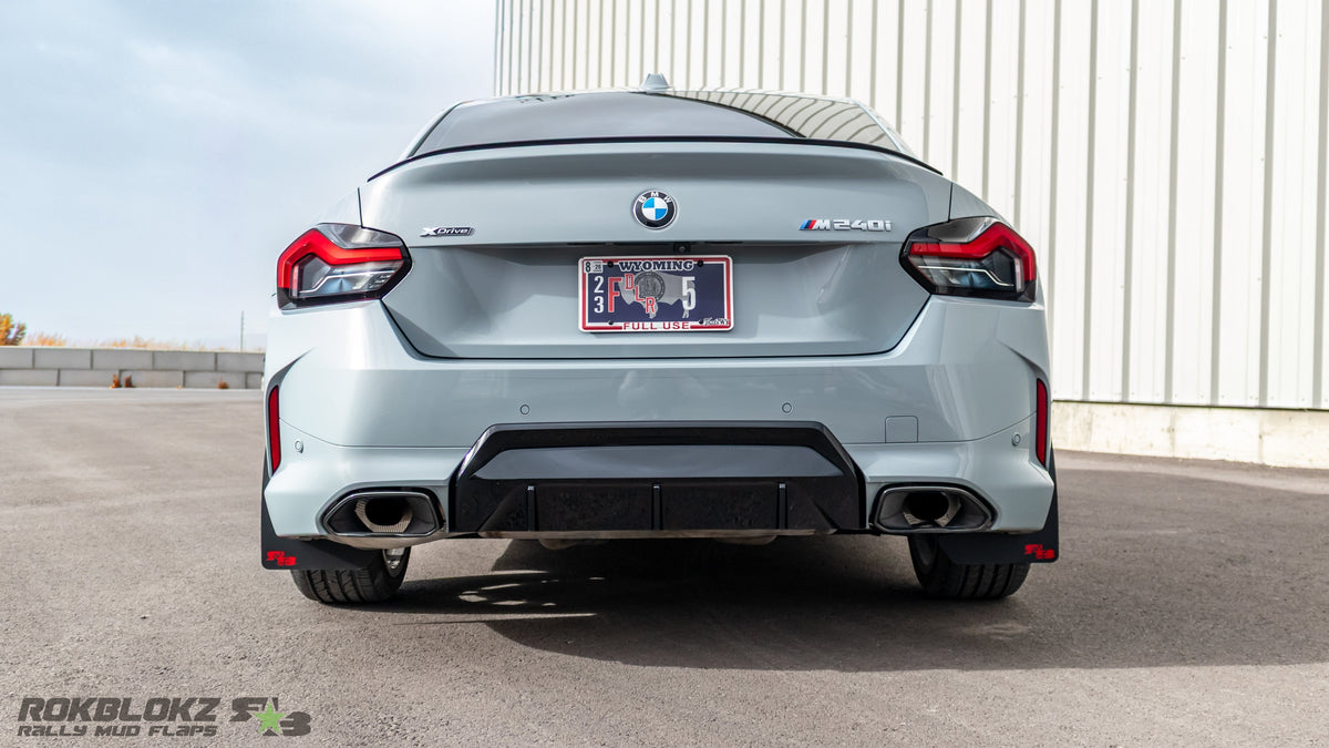 RokBlokz - BMW M240i 2022+ Rally Mud Flaps