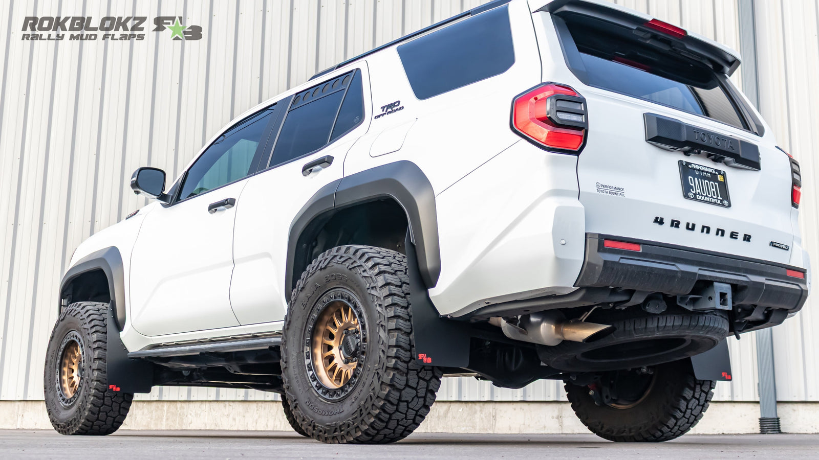 RokBlokz - Toyota 4Runner TRD Off-road (6th Gen) 2025+ High Clearance Mud Flaps