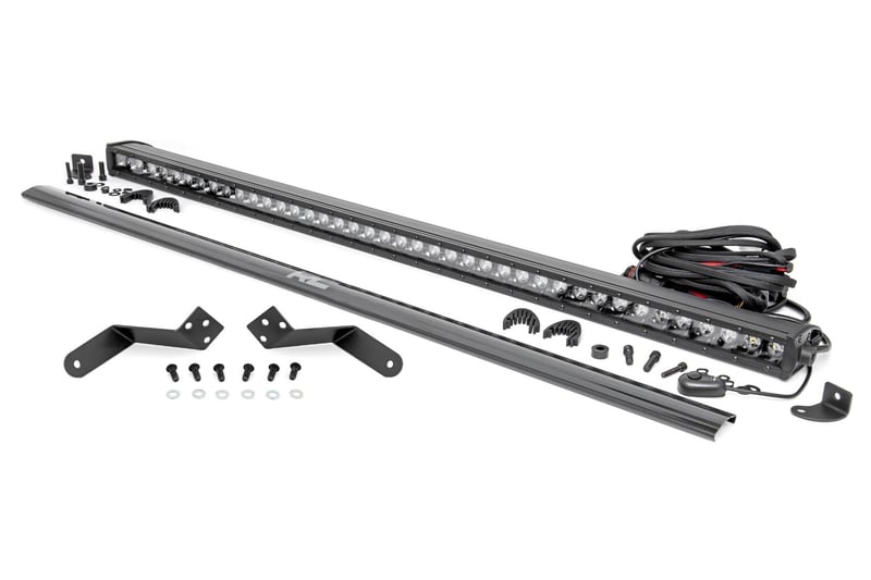 Rough Country - LED Light Kit - Rear Mount - 50" Black-Series Single Row - CF Moto UForce 1000 Pro - 71212 by Rough Country -