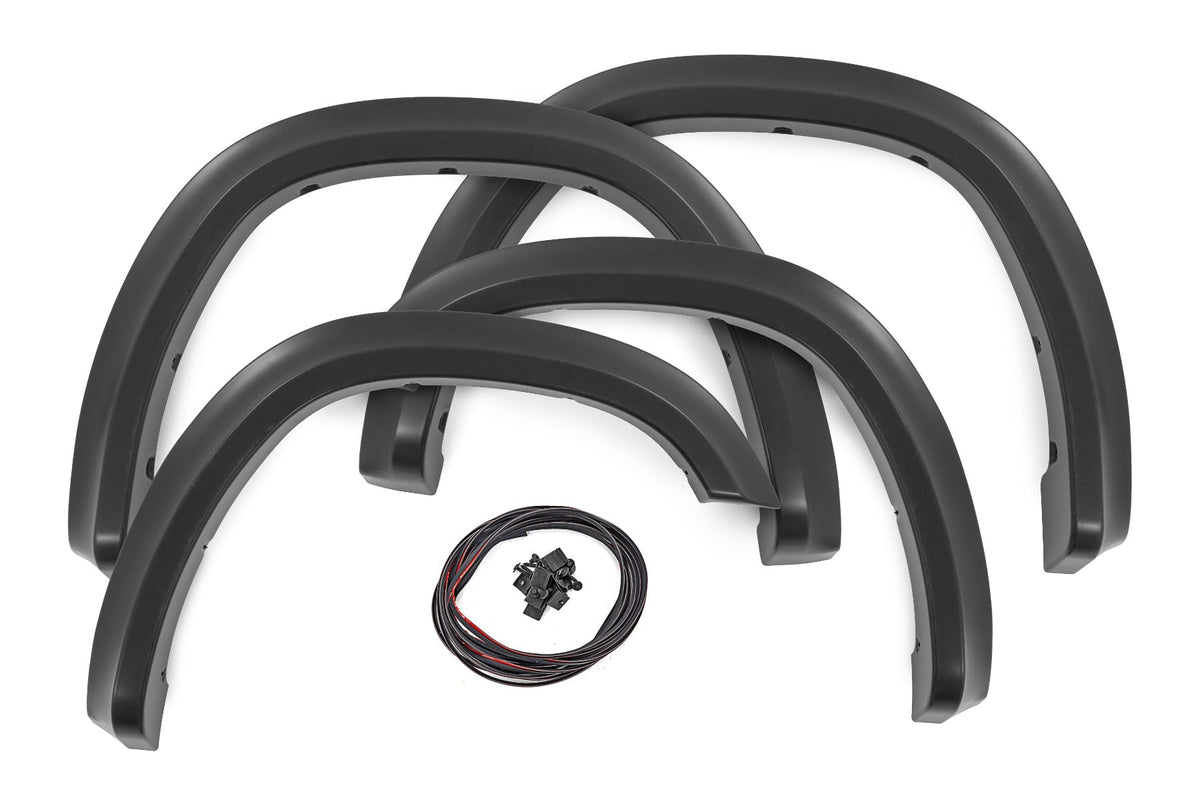Rough Country - Sport Fender Flares - PDN Ceramic Gray - Ram 1500 2WD/4WD (2025-2026) - S-D319205-PDN