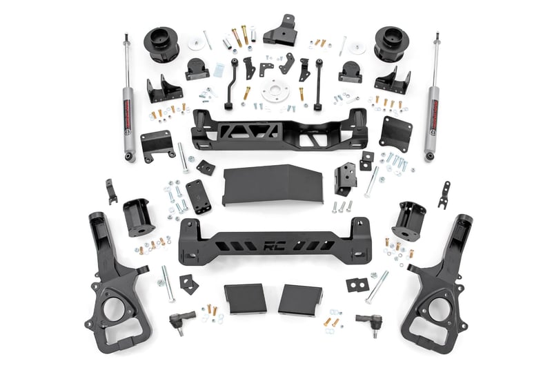 Rough Country - 6 Inch Lift Kit - Ram 1500 4WD (2025) - 88330 by Rough Country - front view