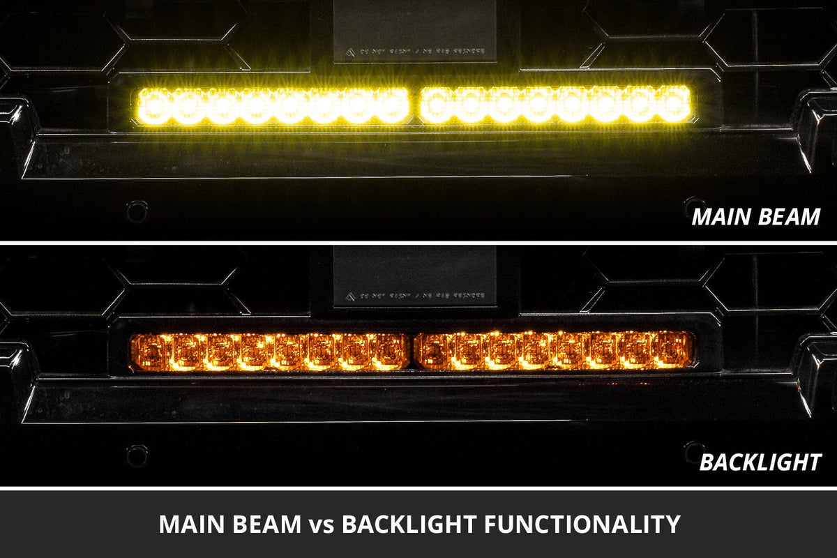 Diode Dynamics 4Runner 2025 TRD Pro Grille SS20 Pro Yellow Driving - DD8739