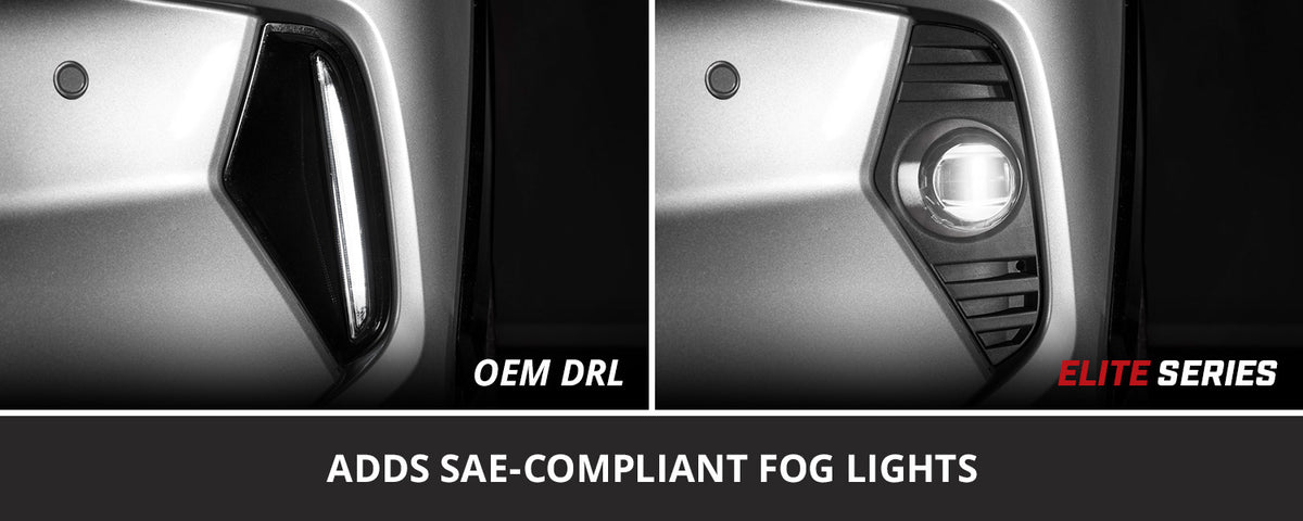 Diode Dynamics - Elite Series Add-On Fog Lamp Kit for 2019-2025 Toyota RAV4 - DD8818
