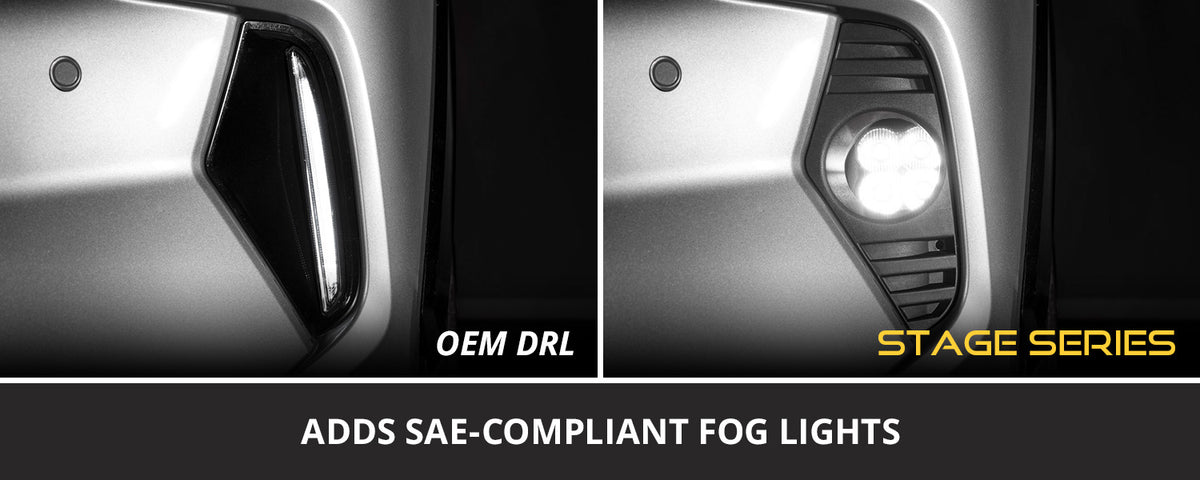 Diode Dynamics - SS3 Add-On Fog Lamp Kit for 2019-2025 Toyota RAV4 - DD8820