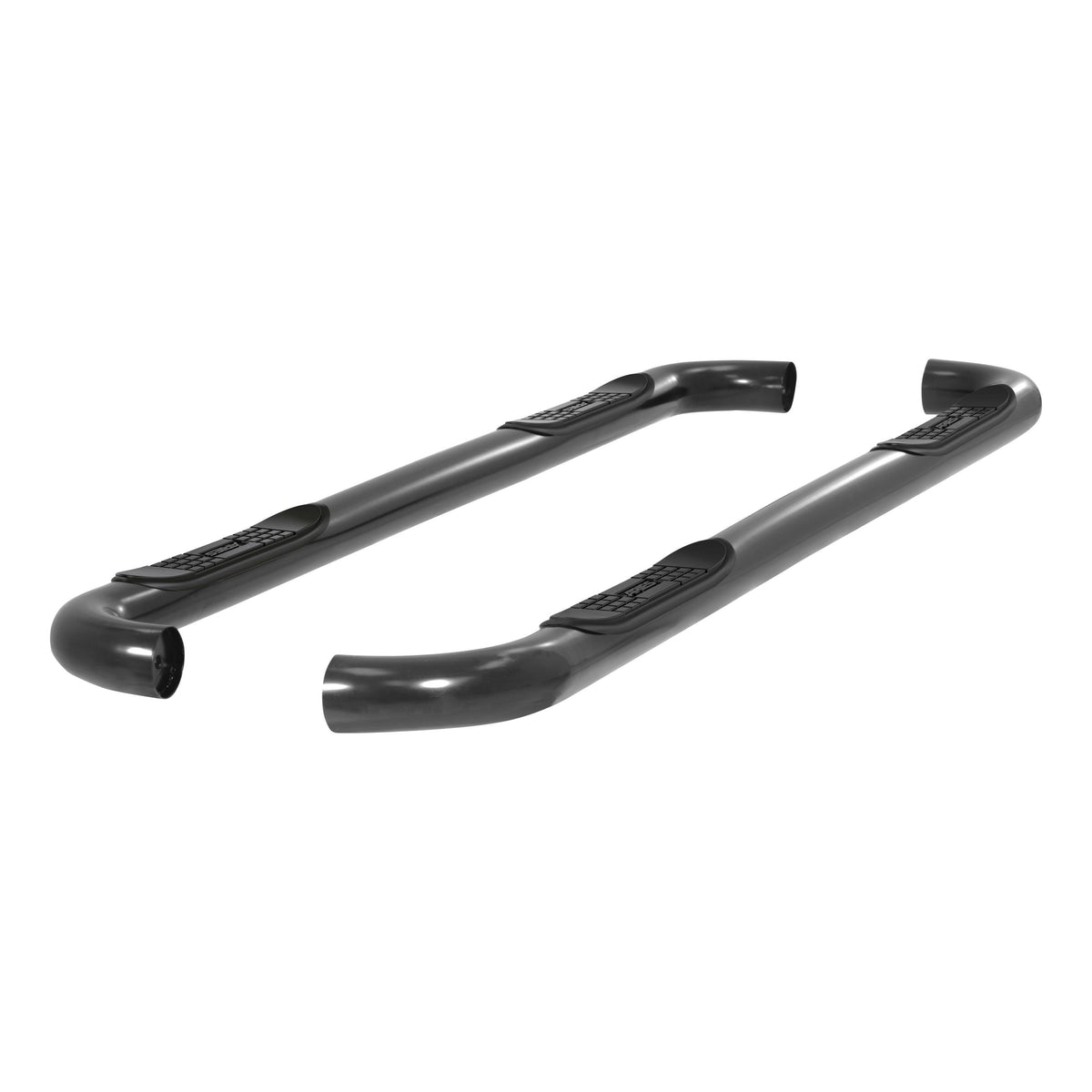 ARIES 203006 3-Inch Round Black Steel Nerf Bars, No-Drill, Fits Select Ford Excursion, F-250, F-350 Super Duty