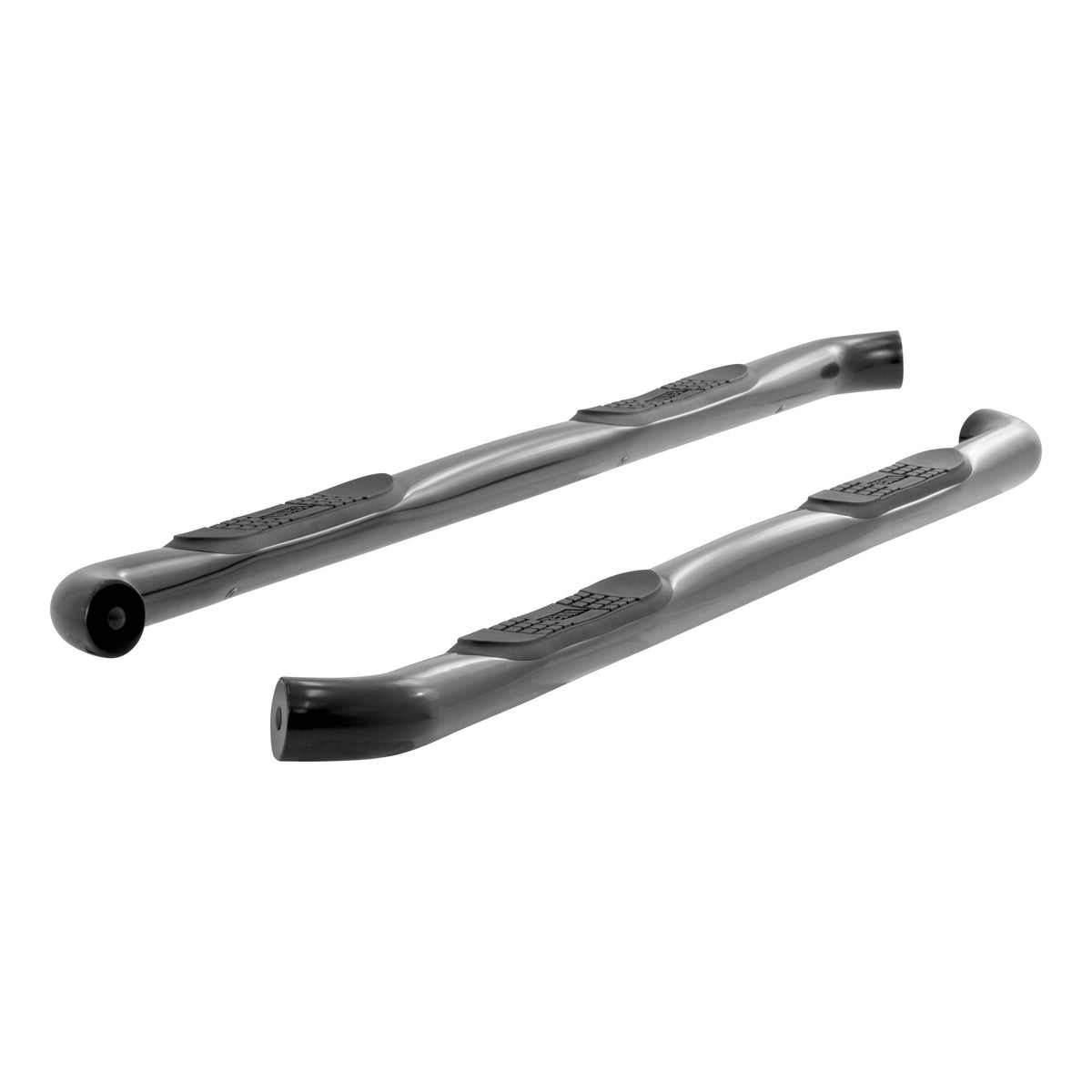 ARIES 203043 3-Inch Round Black Steel Nerf Bars, No-Drill, Fits Select Ford F-150, Lightning, F-250, F-350, F-450, F-550 Super Duty
