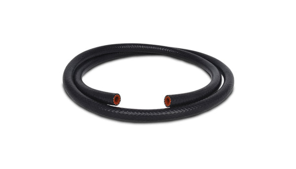 Vibrant 3/4in (19mm) I.D. x 20 ft. Silicon Heater Hose reinforced - Black - 2045