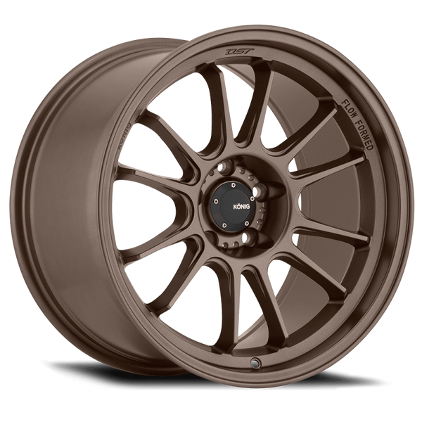 Konig Hypergram 17X10 4X100 ET43 Race Bronze Flow Formed - HG07100438 by Konig