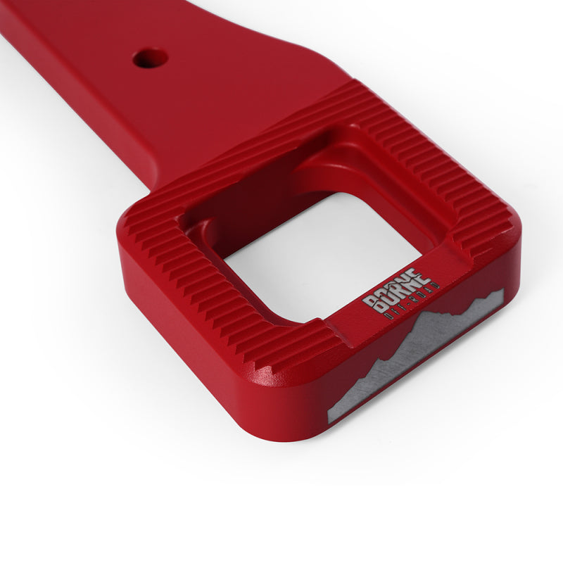 Borne Off-Road 2017+ Ford Raptor / 2009+ Ford F150 Borne Off-Road Billet Tow Hooks - Red - BNTH-F150-17RD